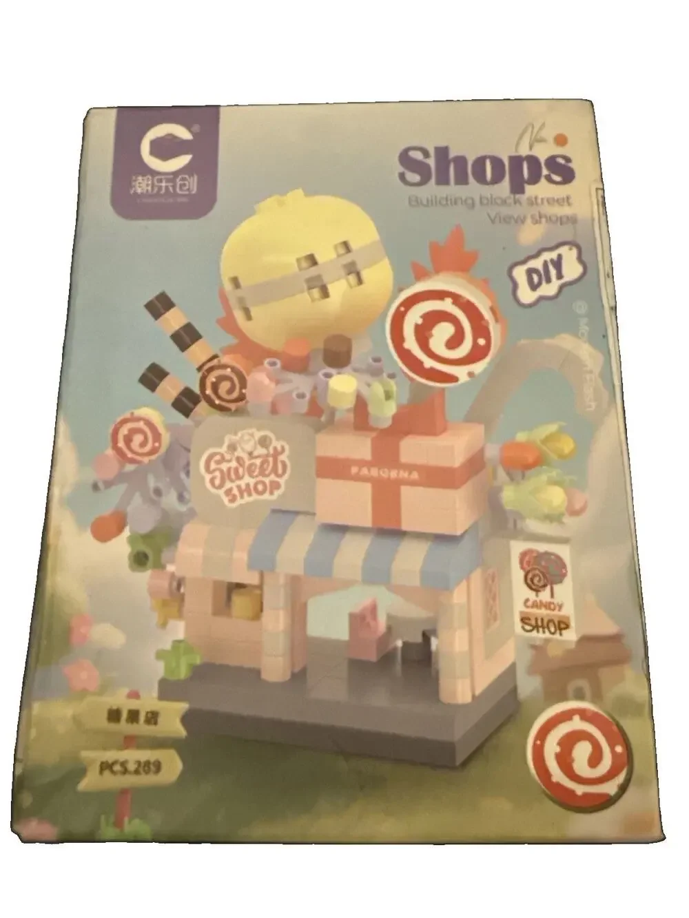 NWT Paborna Building MICRO Blocks Set - Candy Store, 289 PCS Ages 8+